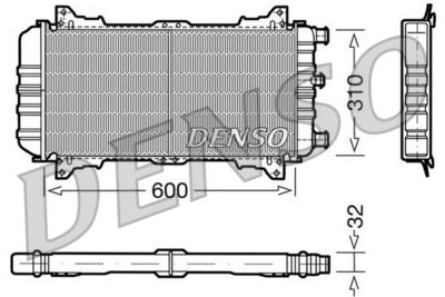 Radiators, Motora dzesēšanas sistēma DENSO DRM10018