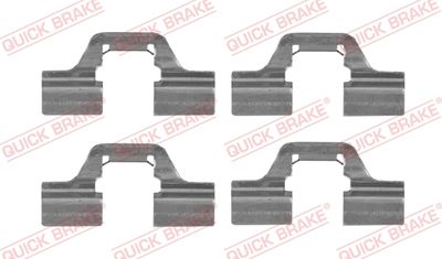 Piederumu komplekts, Disku bremžu uzlikas QUICK BRAKE 109-1749