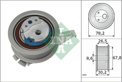 Натяжной ролик, ремень ГРМ Schaeffler INA 531 0847 10
