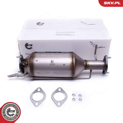 Nosēdumu-/Daļiņu filtrs, Izplūdes gāzu sistēma ESEN SKV 62SKV502