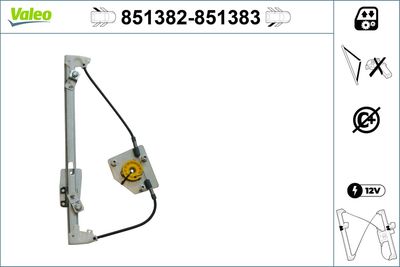 Стеклоподъемник VALEO 851382