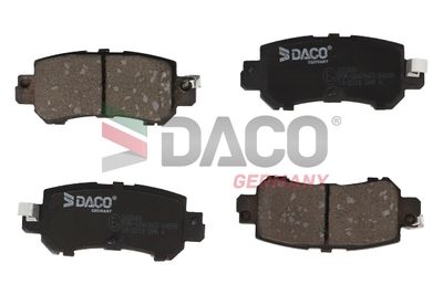 Bremžu uzliku kompl., Disku bremzes DACO 322249