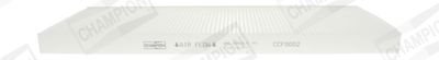 Фильтр, воздух во внутренном пространстве CHAMPION CCF0002