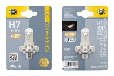 Kvēlspuldze, Tālās gaismas lukturis HELLA 8GH 223 498-238