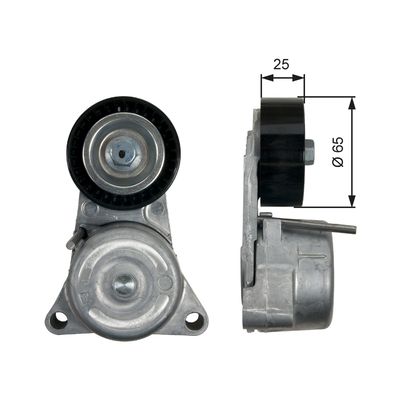 Siksnas spriegotājs, Ķīļsiksna GATES T39194