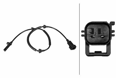 Датчик, частота вращения колеса HELLA 6PU 358 216-451