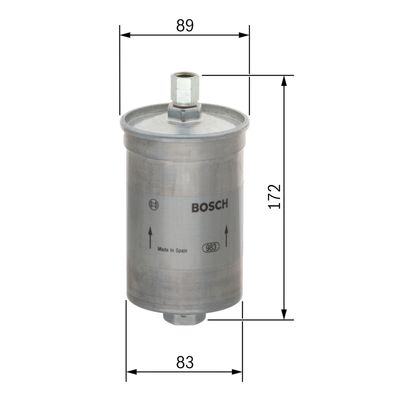 Топливный фильтр BOSCH 0450905133