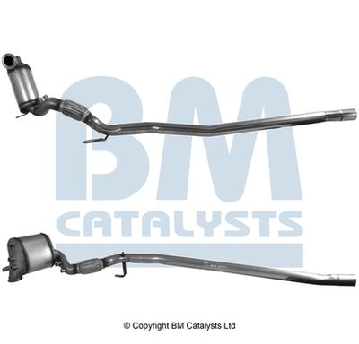 Nosēdumu-/Daļiņu filtrs, Izplūdes gāzu sistēma BM CATALYSTS BM11143