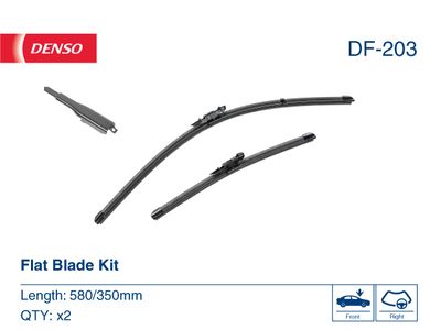 Stikla tīrītāja slotiņa DENSO DF-203