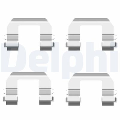 Piederumu komplekts, Disku bremžu uzlikas DELPHI LX0415