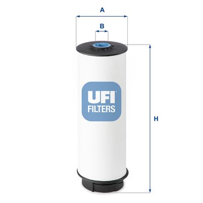 Degvielas filtrs UFI 26.080.00