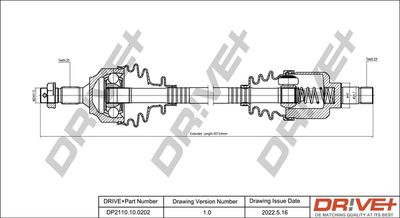 Приводной вал Dr!ve+ DP2110.10.0202