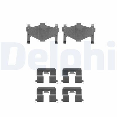 Piederumu komplekts, Disku bremžu uzlikas DELPHI LX0304
