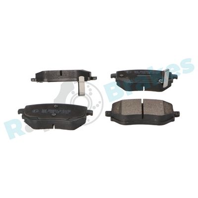 Комплект тормозных колодок, дисковый тормоз RAP BRAKES R-P1652