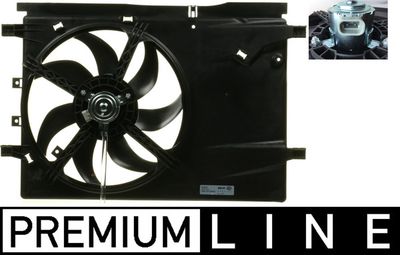 Вентилятор, охлаждение двигателя MAHLE CFF 424 000P