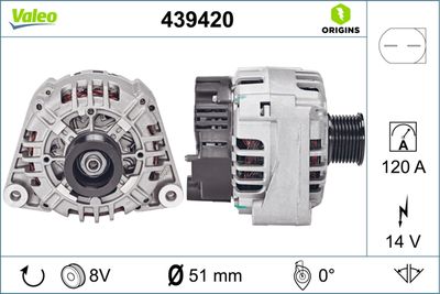 Ģenerators VALEO 439420