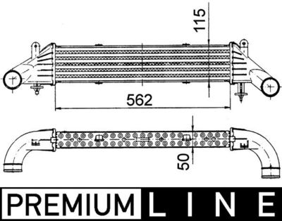 Starpdzesētājs MAHLE CI 107 000P