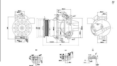Компрессор, кондиционер MAXGEAR AC375681