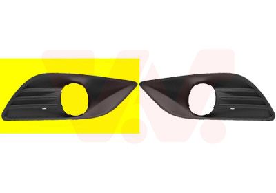 Решетка вентилятора, буфер VAN WEZEL 1866594