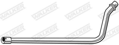 Труба выхлопного газа WALKER 09953