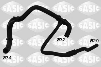 Шланг радиатора SASIC 3404168