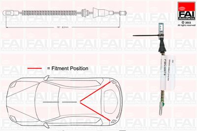 Trose, Stāvbremžu sistēma FAI AutoParts FBC0079