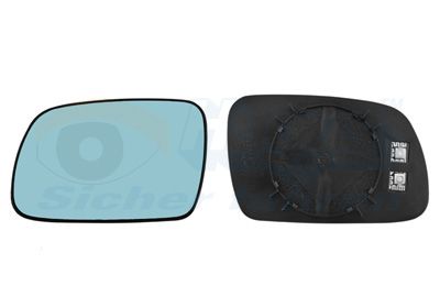 Зеркальное стекло, наружное зеркало VAN WEZEL 4060837