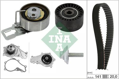 Ūdenssūknis + Zobsiksnas komplekts Schaeffler INA 530 0698 30