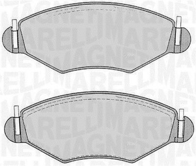 Bremžu uzliku kompl., Disku bremzes MAGNETI MARELLI 363916060201