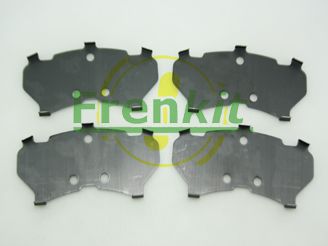 FRENKIT 940092 Pretčīkstēšanas plēve, Bremžu uzlikas