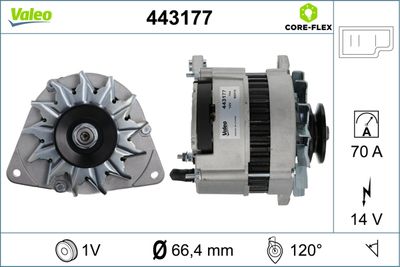 Ģenerators VALEO 443177