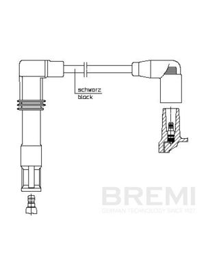 Провод зажигания BREMI 1A1326