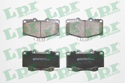 Bremžu uzliku kompl., Disku bremzes LPR 05P1117