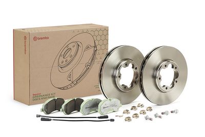 Bremžu komplekts, Disku bremzes BREMBO KT 10 011