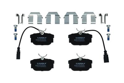 Комплект тормозных колодок, дисковый тормоз KAMOKA JQ1012964
