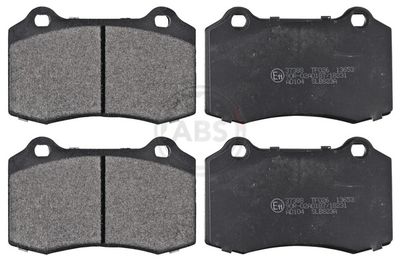 Bremžu uzliku kompl., Disku bremzes A.B.S. 37388