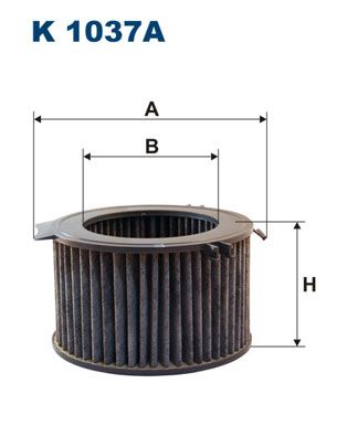 Filtrs, Salona telpas gaiss FILTRON K 1037A