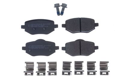 Bremžu uzliku kompl., Disku bremzes DENCKERMANN B111916