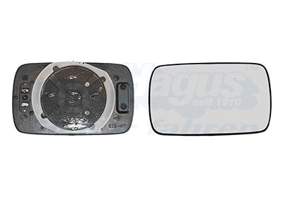 Spoguļstikls, Ārējais atpakaļskata spogulis VAN WEZEL 0620838