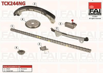 Комплект цели привода распредвала FAI AUTOPARTS TCK244NG