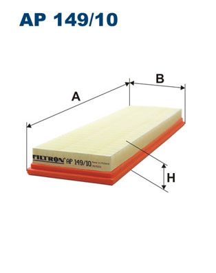 Воздушный фильтр FILTRON AP 149/10