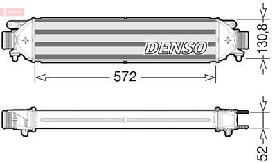 Интеркулер DENSO DIT09103