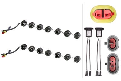 Dienas gaismas lukturu komplekts HELLA 2PT 010 458-751