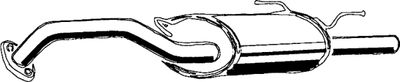 Izplūdes gāzu trokšņa slāpētājs (pēdējais) ASMET 14.018