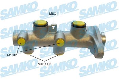Главный тормозной цилиндр SAMKO P30081