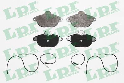 Bremžu uzliku kompl., Disku bremzes LPR 05P345
