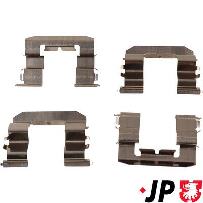 Piederumu komplekts, Disku bremžu uzlikas JP GROUP 3564003010