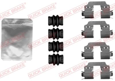 Комплектующие, колодки дискового тормоза QUICK BRAKE 109-1881