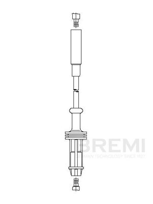 Провод зажигания BREMI 632/70