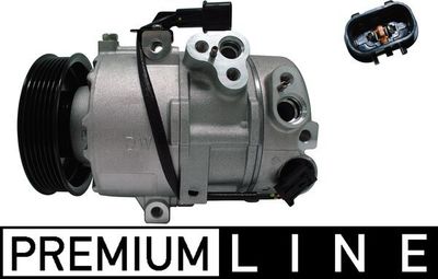 Компрессор, кондиционер MAHLE ACP 639 000P